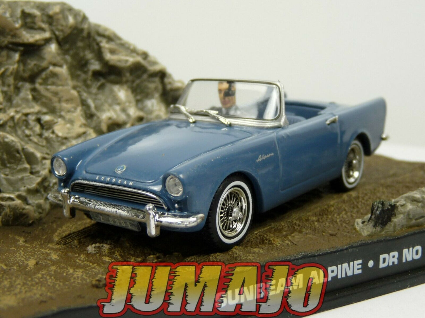 JB18 voiture 1/43 IXO 007 JAMES BOND : Sunbeam alpine DR NO