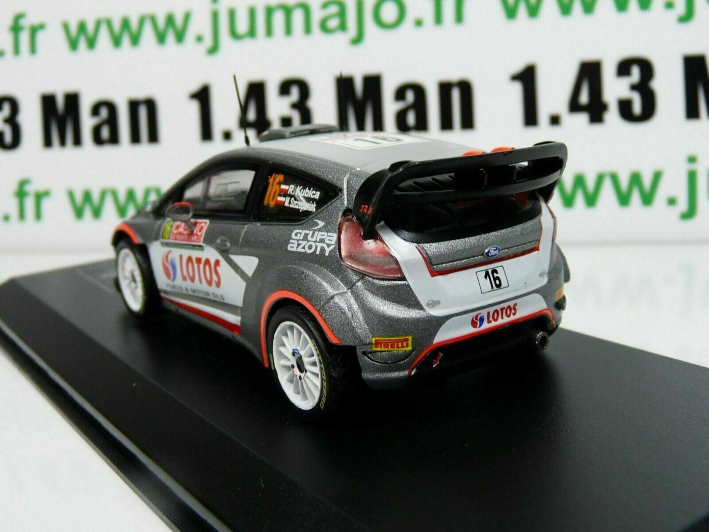 RD10 voiture 1/43 IXO Direkt Rallye FORD FIESTA RS WRC Monte Carlo 2015 Kubica