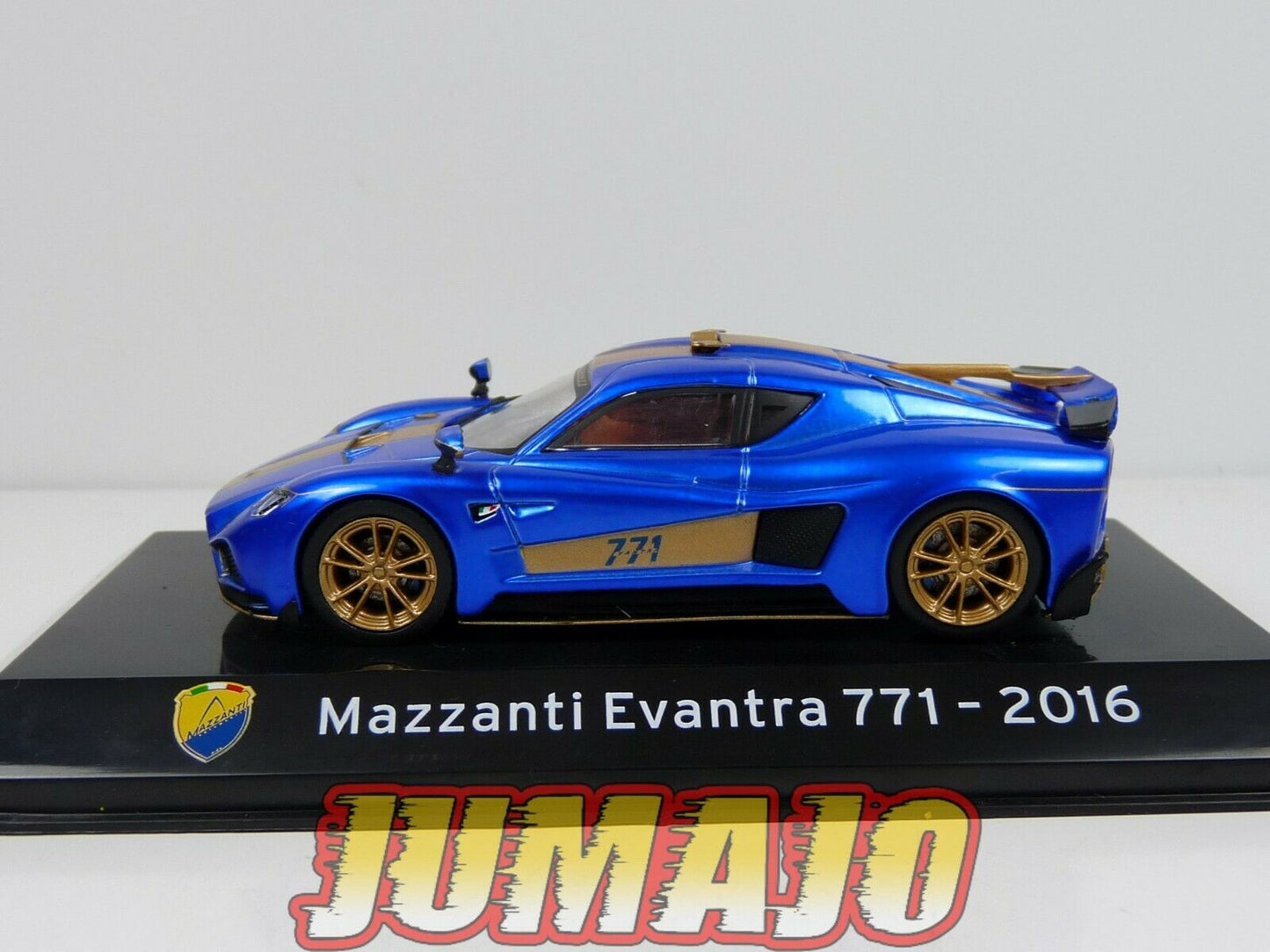 SC46 voiture 1/43 SALVAT Supercars : MAZZANTI Evantra 771 2016