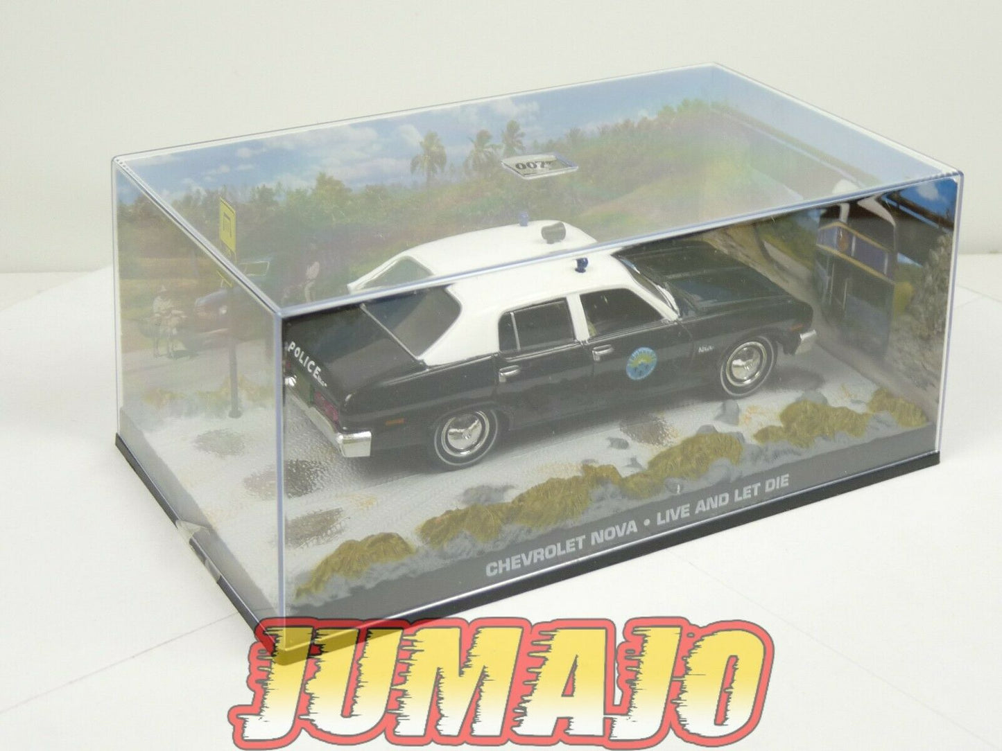 JB43 voiture 1/43 IXO 007 JAMES BOND : CHEVROLET Nova live and let die