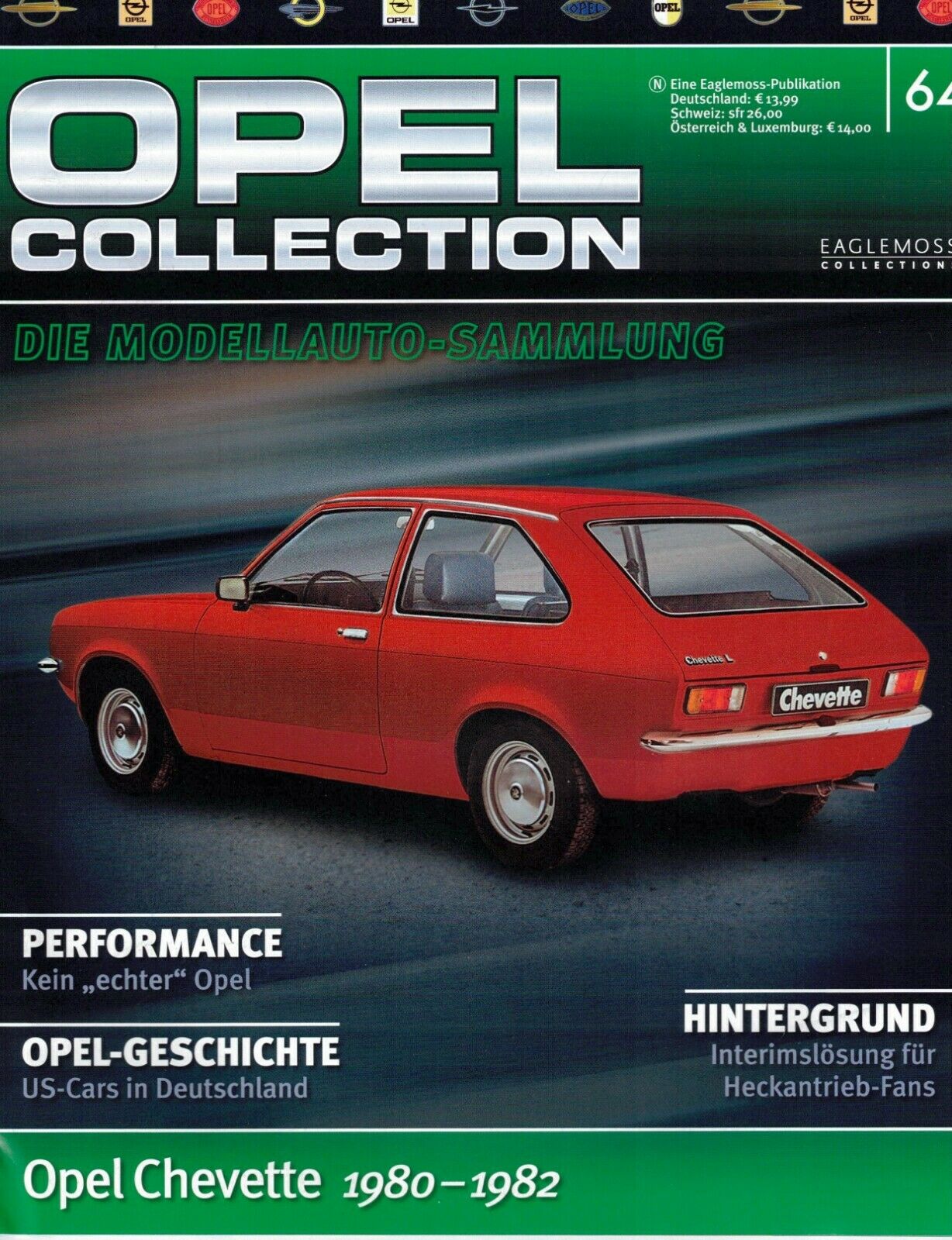 LOT 11 FASCICULES eaglemoss OPEL (en allemand) 19,23,25,48,49,51,55,61,64,69,78