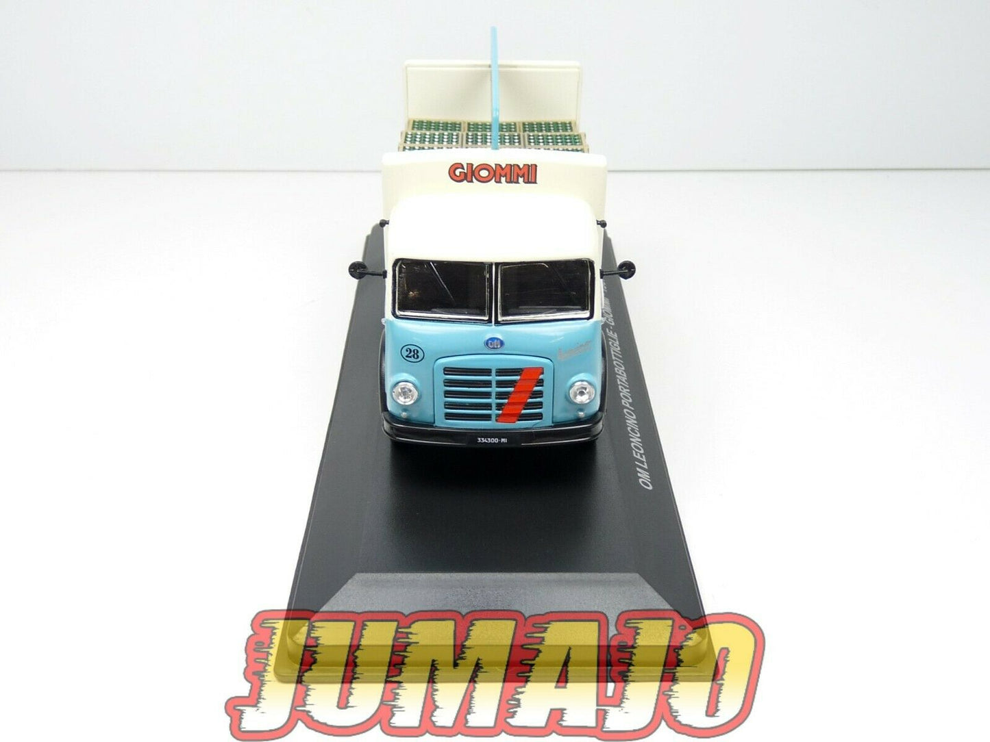 VCE3 1/43 IXO Commerciale Epoque : OM LEONCINO PORTE-BOUTEILLES GIOMMI 1957