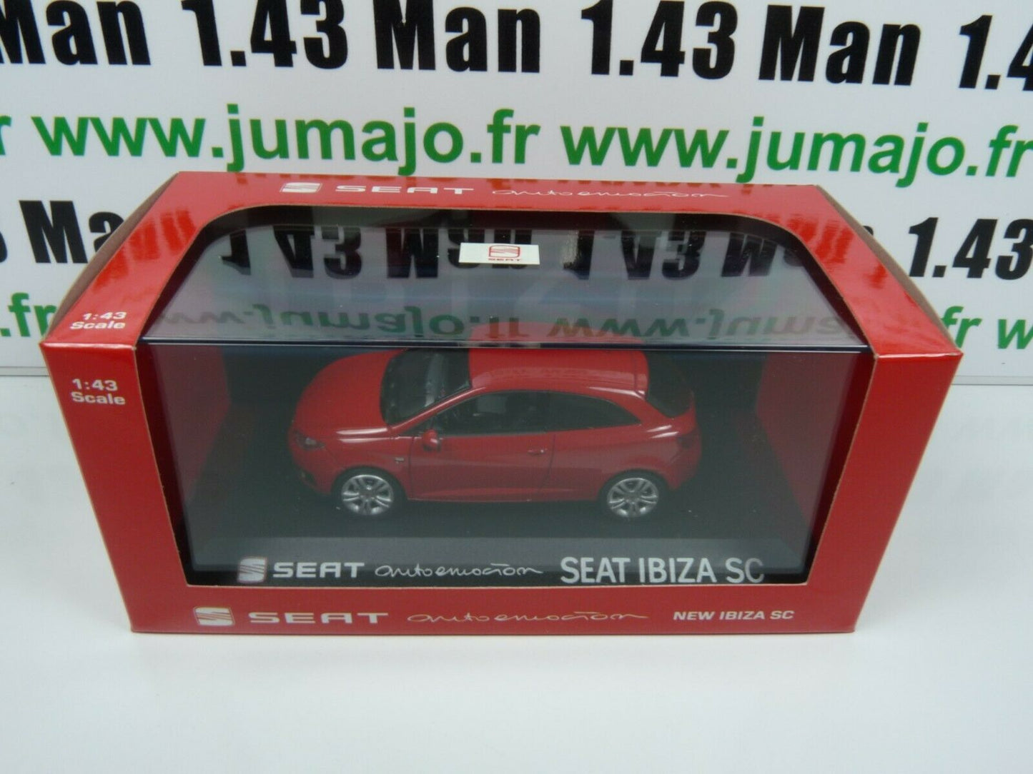 SEA22 Voiture 1/43 SEAT dealer models FISCHER : Ibiza SC