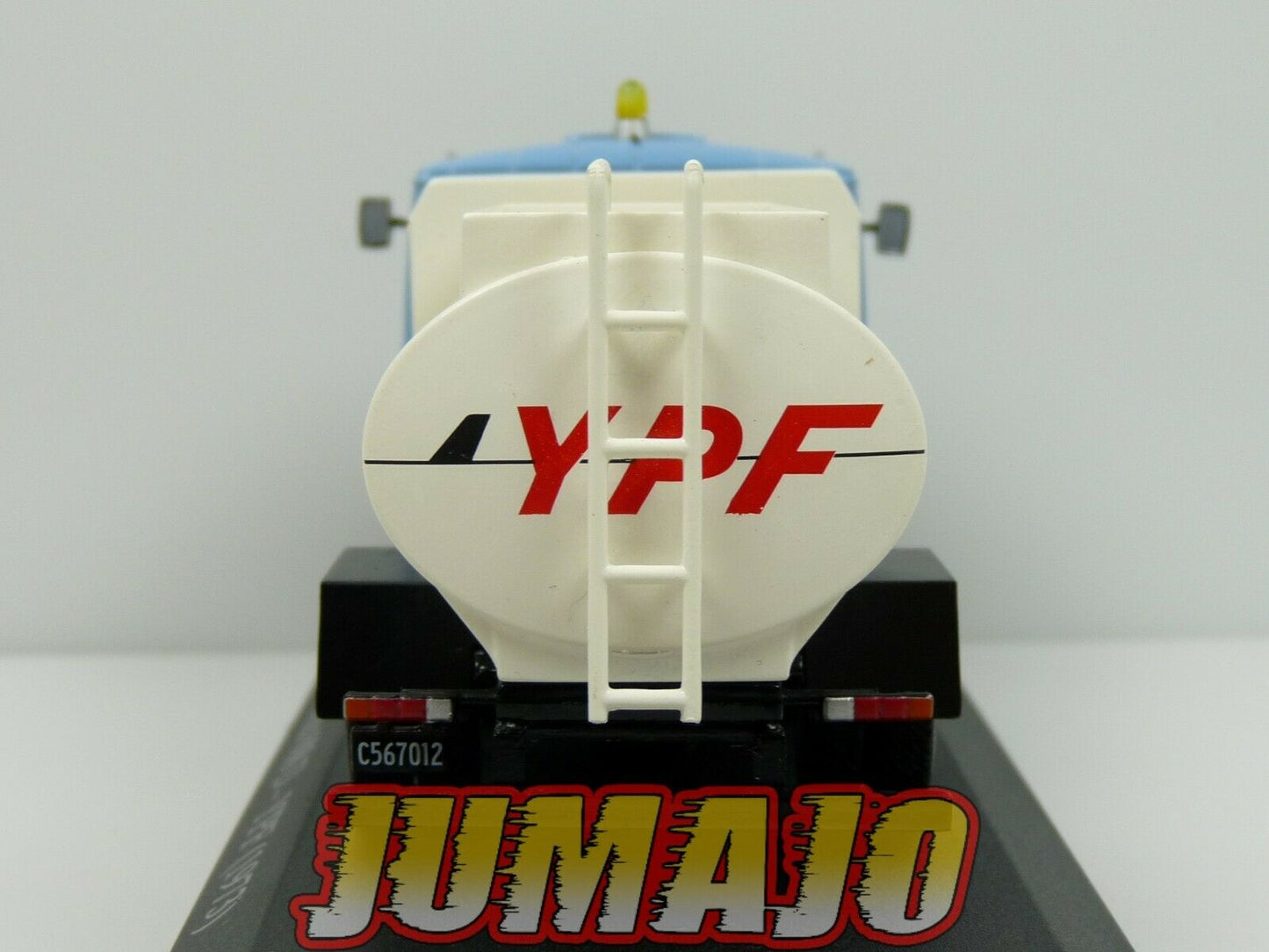 SER4 1/43 SALVAT Vehiculos Inolv. Servicios Mercedes-Benz 608D citerne YPF 1973