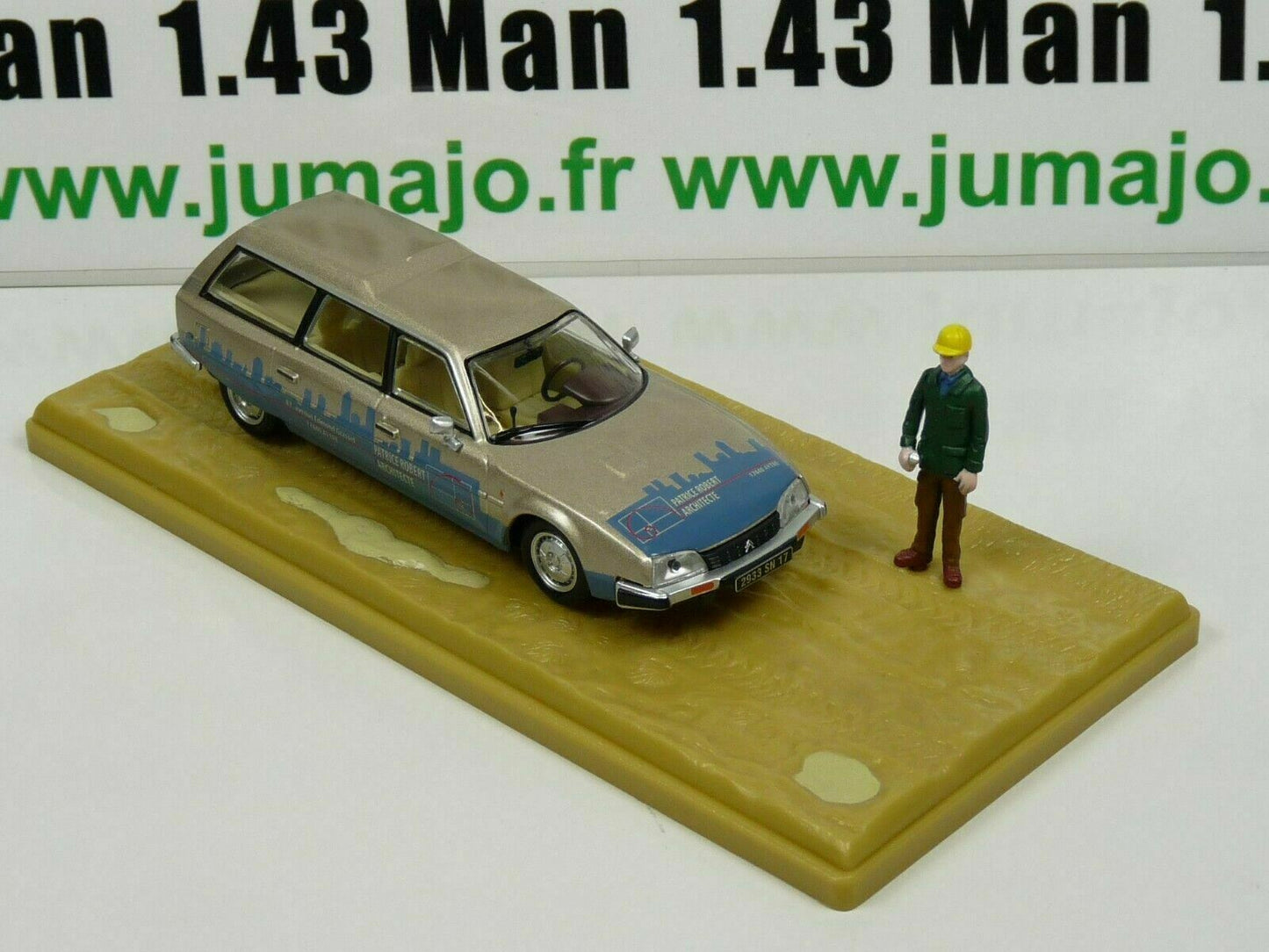PU20 Voiture 1/43 ELIGOR Petits Utilitaires CITROEN CX break Série 2 Chef chantier