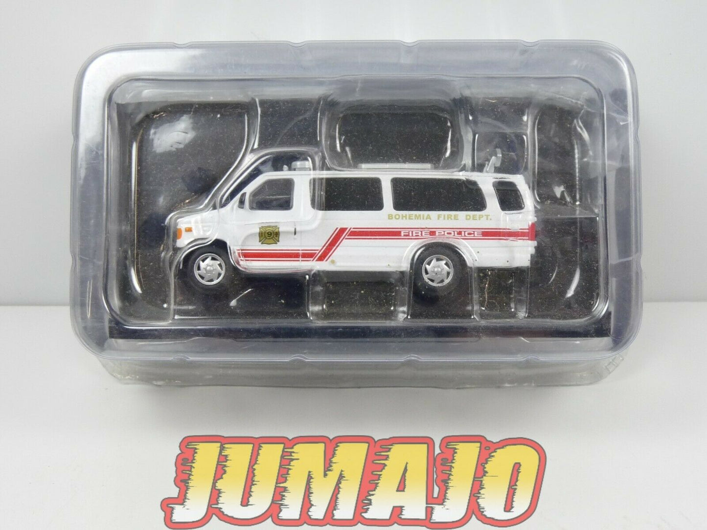 PDP29 voiture 1/57 DEL PRADO Pompiers du Monde : Fourgon Fire Police 2000