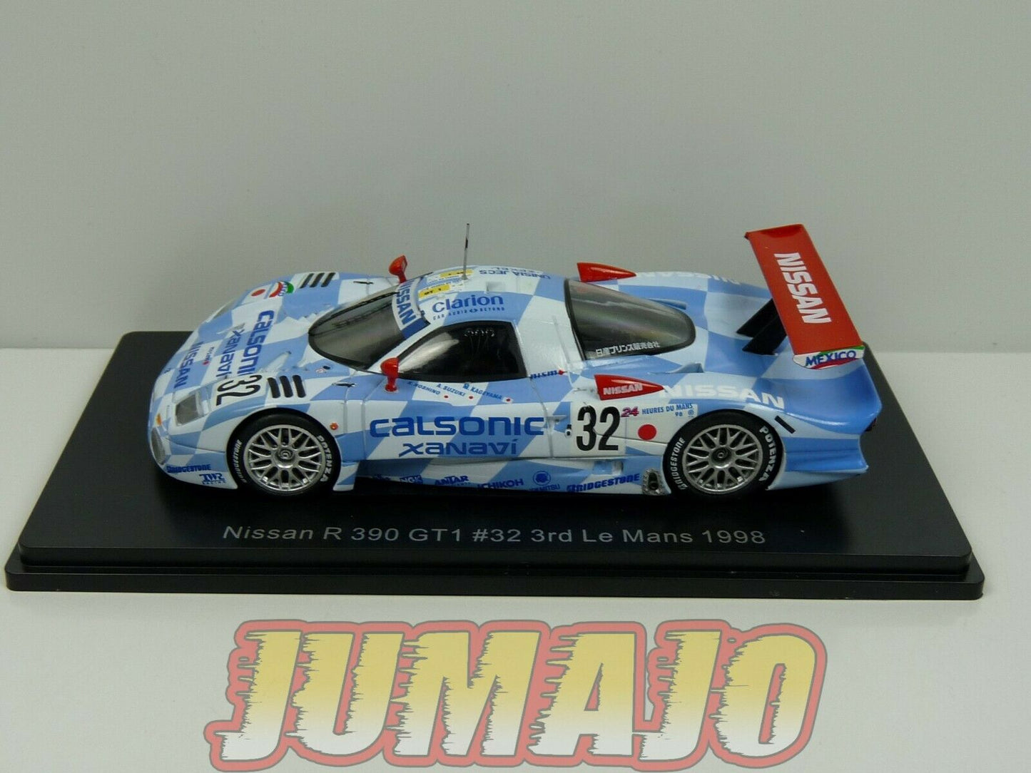 24H87 1/43 HACHETTES 24 Heures Le Mans : Nissan R 390 GT1 32 1998 Suzuki