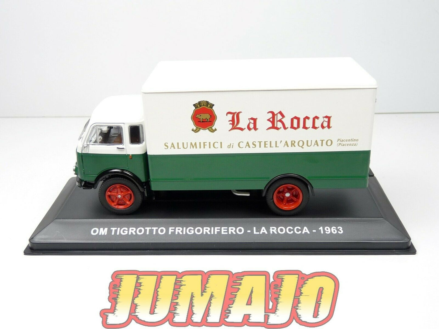 VCE12 1/43 IXO Commerciale Epoque : OM TIGROTTO Frigorifero LA ROCCA 1963