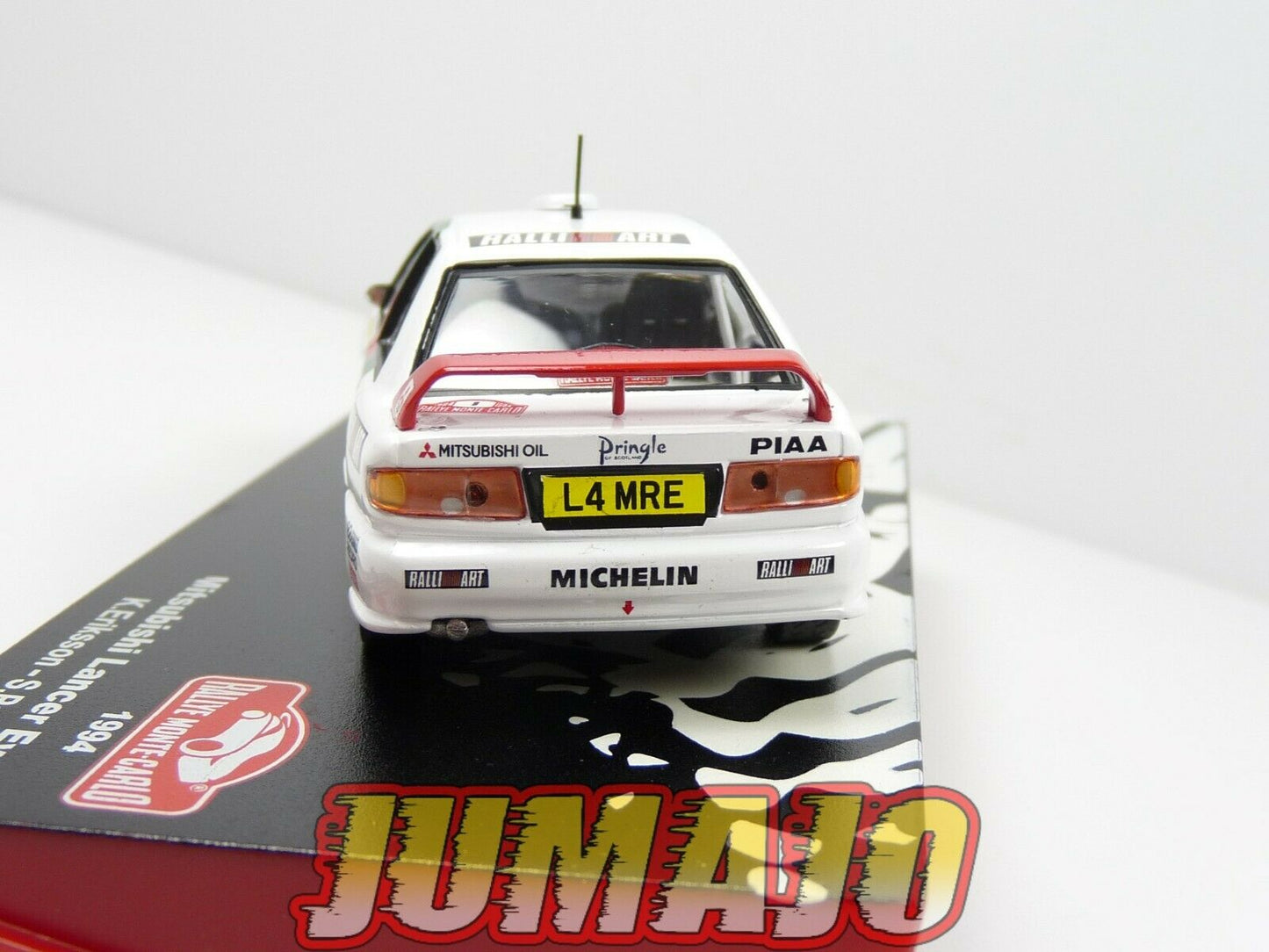 RMC117 Voiture 1/43 IXO Altaya Rallye Monte-Carlo MITSUBISHI Lancer EVO II 1994 #9 Eriksson