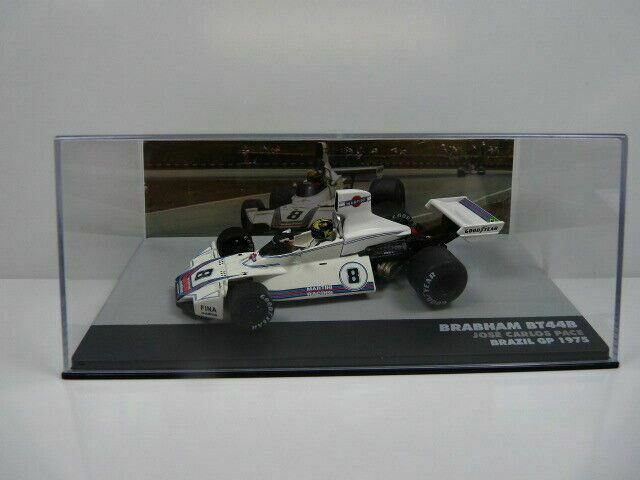 FOR19 eaglemoss 1/43 F1 BRESIL Formule 1 BRABHAM FORD BT44B J.C.Brésil 1975