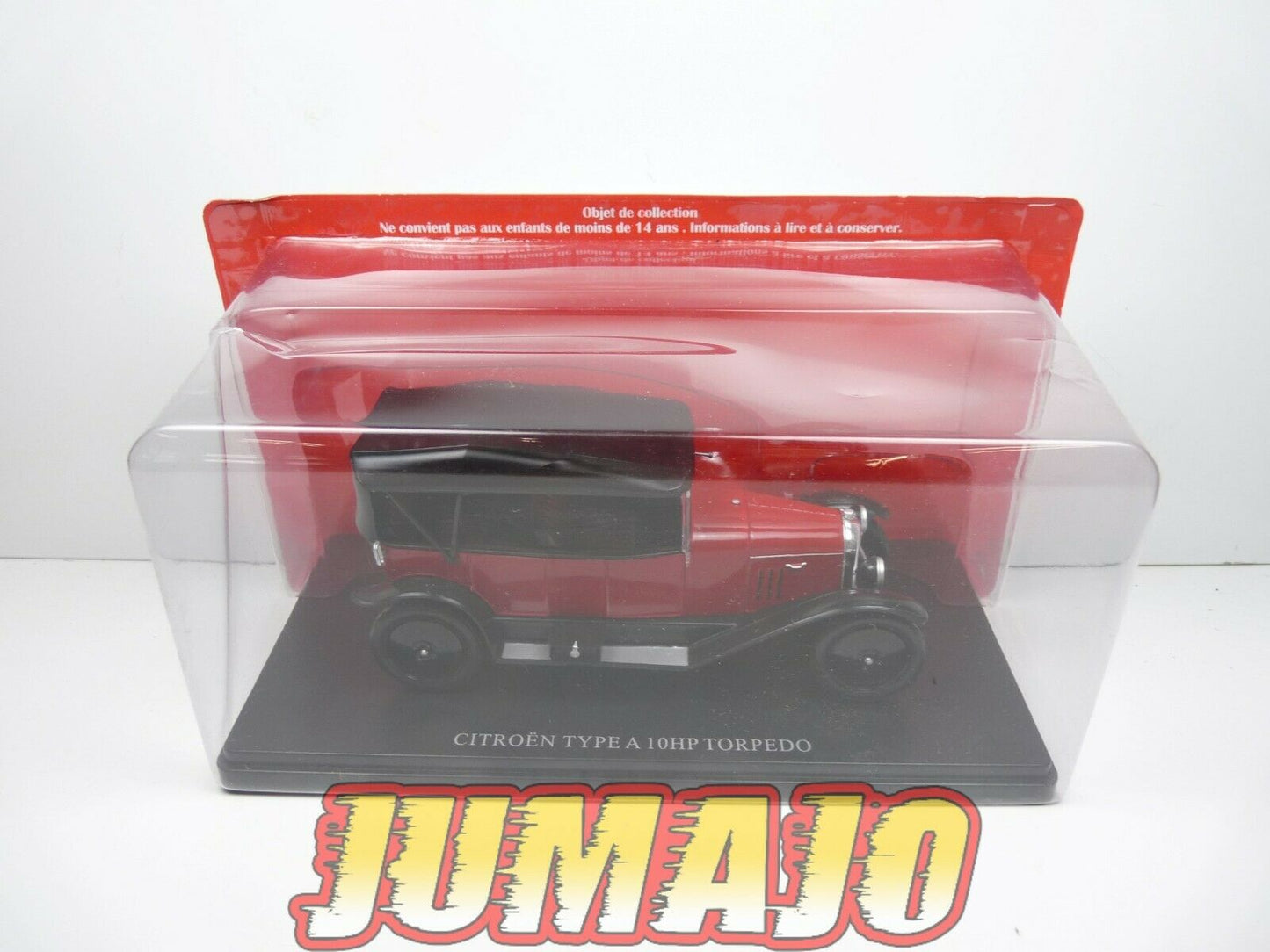 CVQ10 Voiture 1/24 HACHETTE CITROËN : TYPE A 10HP Torpedo