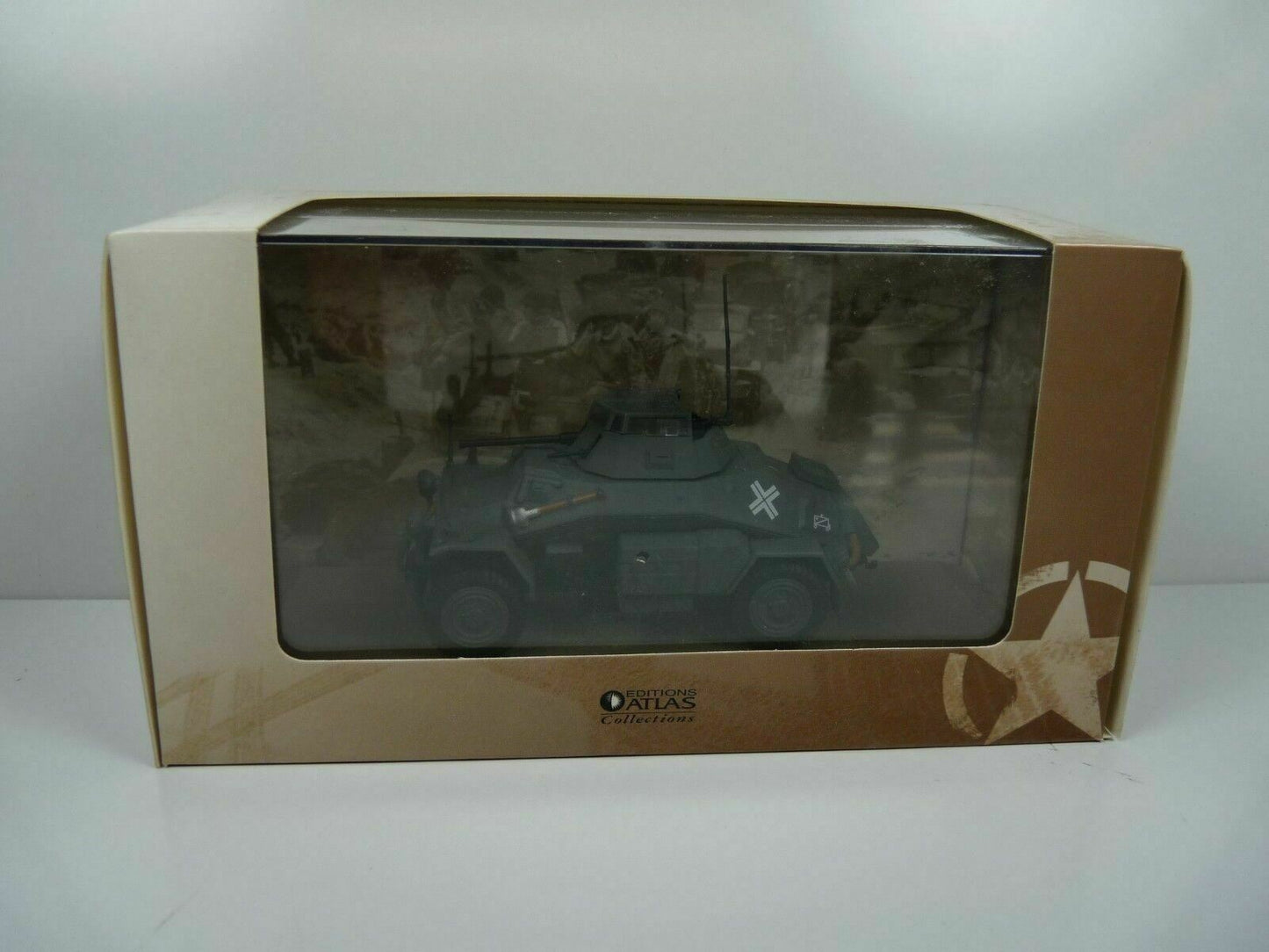 BL26 Atlas IXO 1/43 Blindés WW2 : SdKfz 222 automitrailleuse Leichter panzer