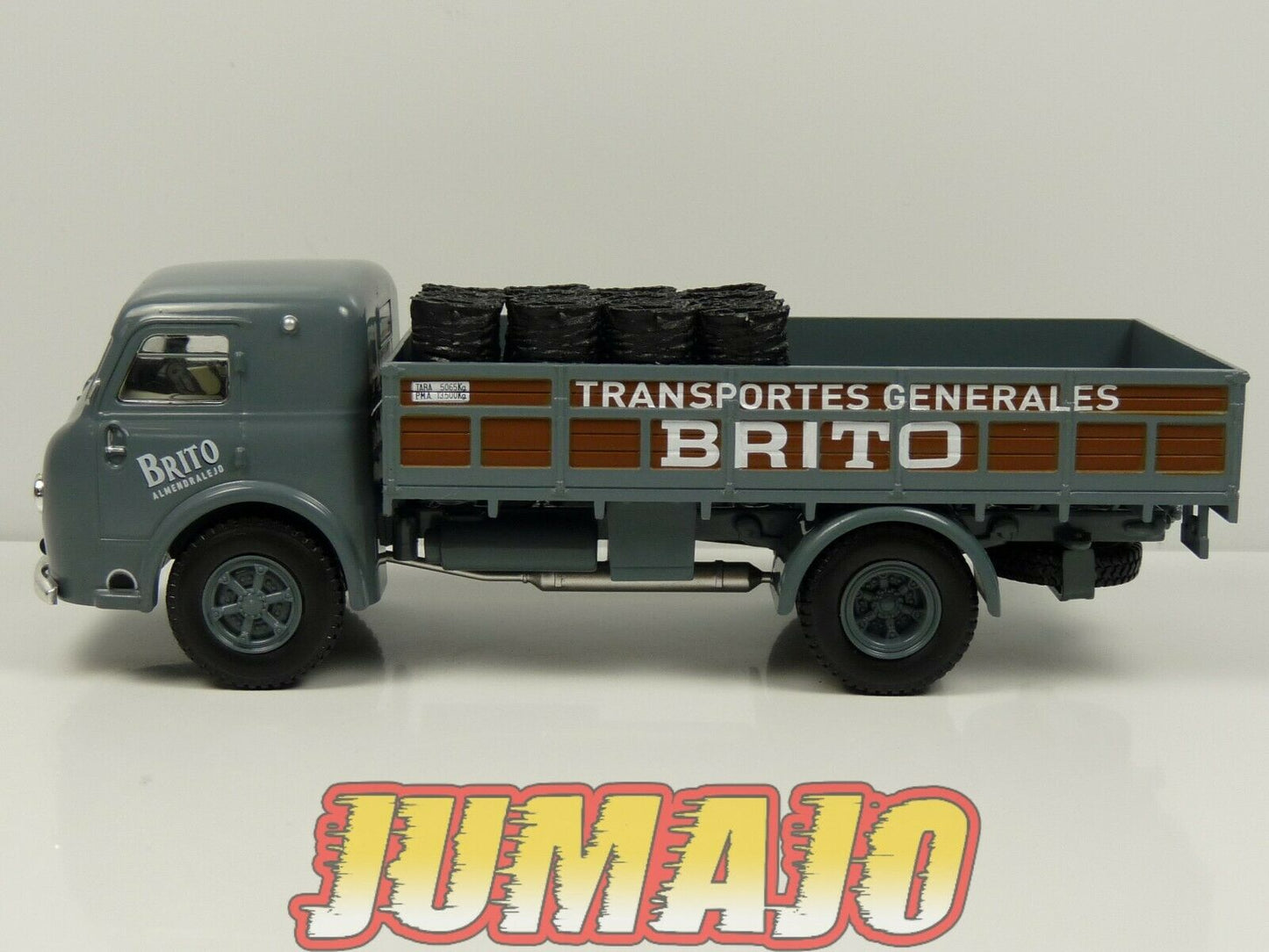 PEG22 CAMIONS PEGASO Salvat 1/43 : Enasa Hispano 66 G plateau Charbonnier