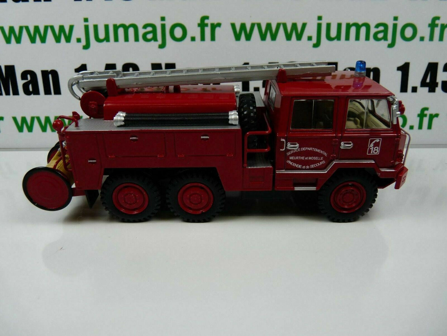 CPF3 Camion 1/43 Hachette IXO Pompiers : BERLIET FF 6X6