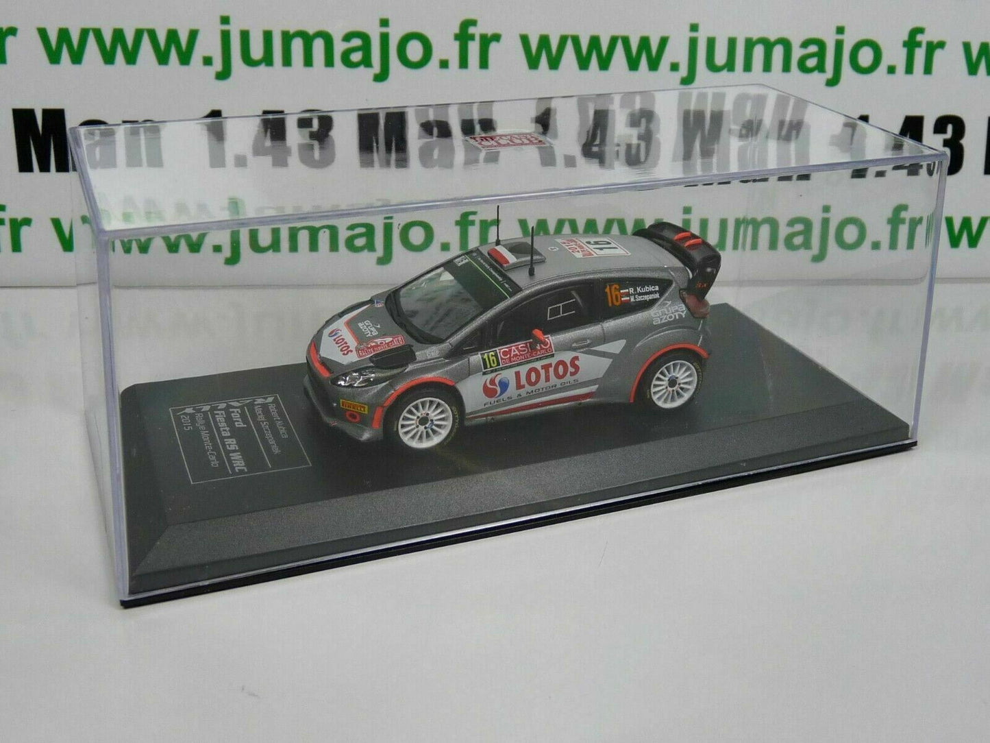 RD10 voiture 1/43 IXO Direkt Rallye FORD FIESTA RS WRC Monte Carlo 2015 Kubica
