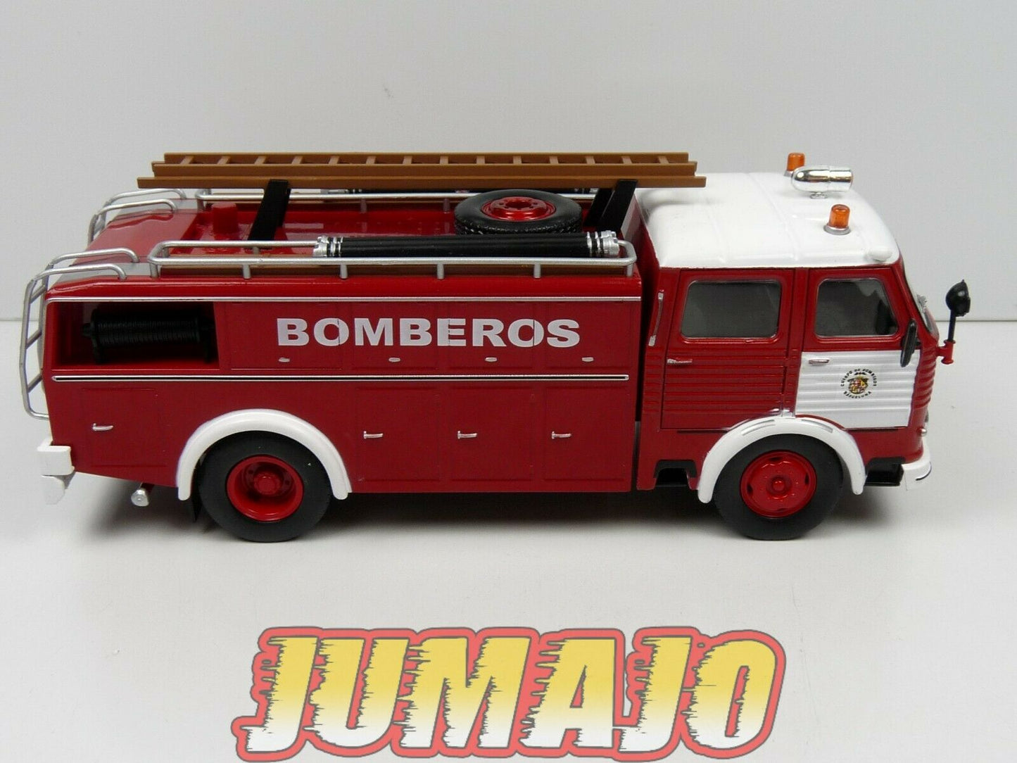 CPI6 camion POMPIER 1/43 Hachette Autopompa Pegaso 1091/1 Espagne 1963 Barcelona