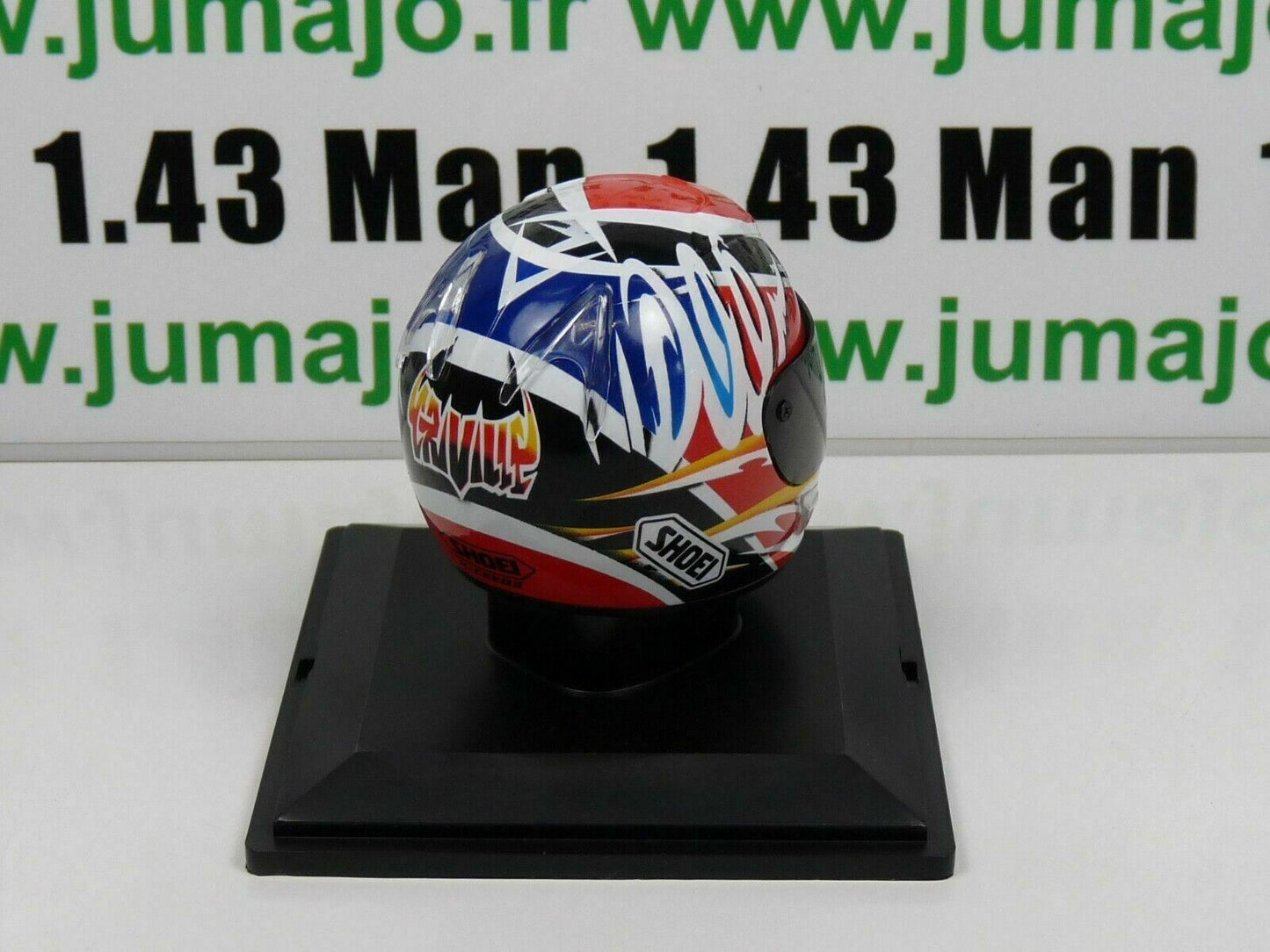 CM18 CASQUE MOTO GP 1/5  : ALEX CRIVILLE 1999