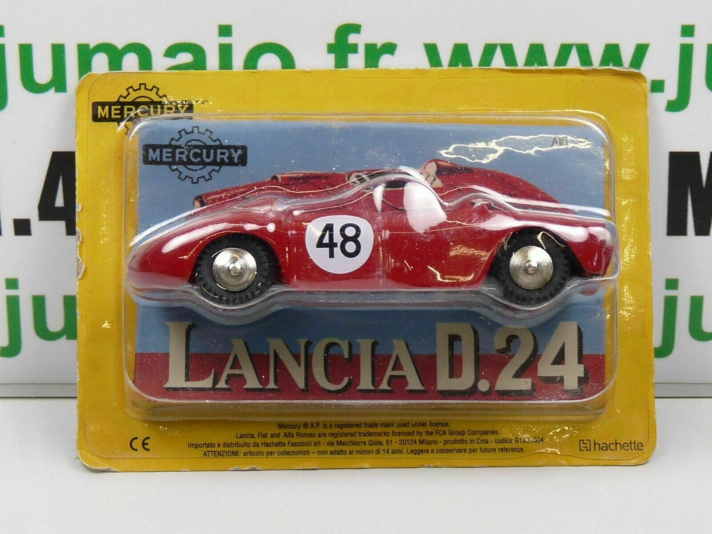 MRY4 Voiture 1/48 MERCURY hachette : Lancia D.24 n°26