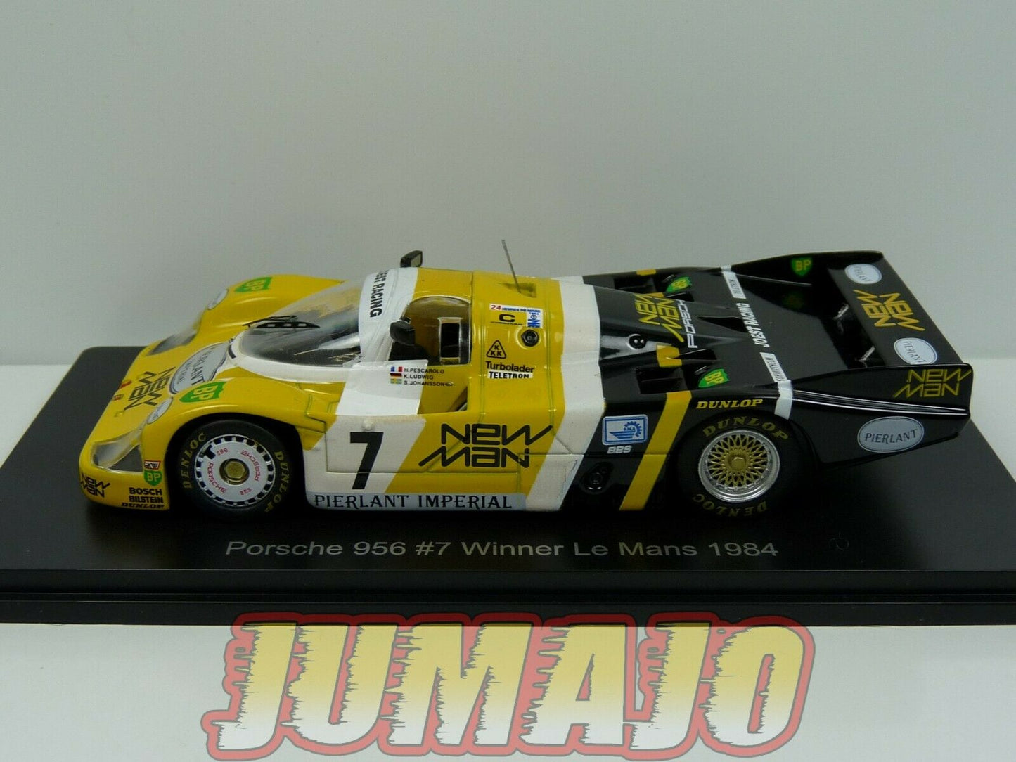 24H82 voiture 1/43 HACHETTE 24 Heures Le Mans Porsche 956 Winner 1984 Ludwig