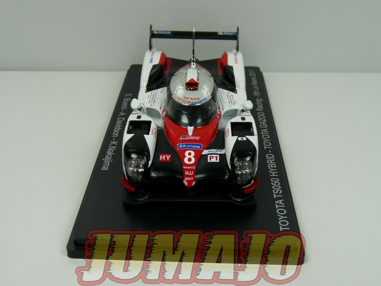 24H81 1/43 HACHETTES 24 Heures Le Mans : Toyota TS050 Hyb 2017 Buemi Michelin