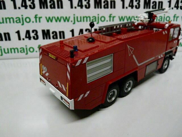 CP14 POMPIERS 1/43 altaya IXO : VMA Sides sur Thomas VIGP 440 6x6 (1990)