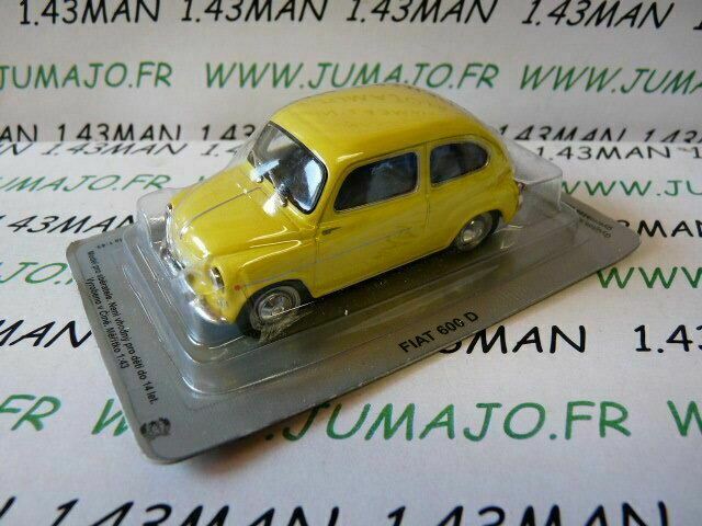 PL13 Voiture 1/43 IXO IST DeAgostini POLOGNE : FIAT 600 D