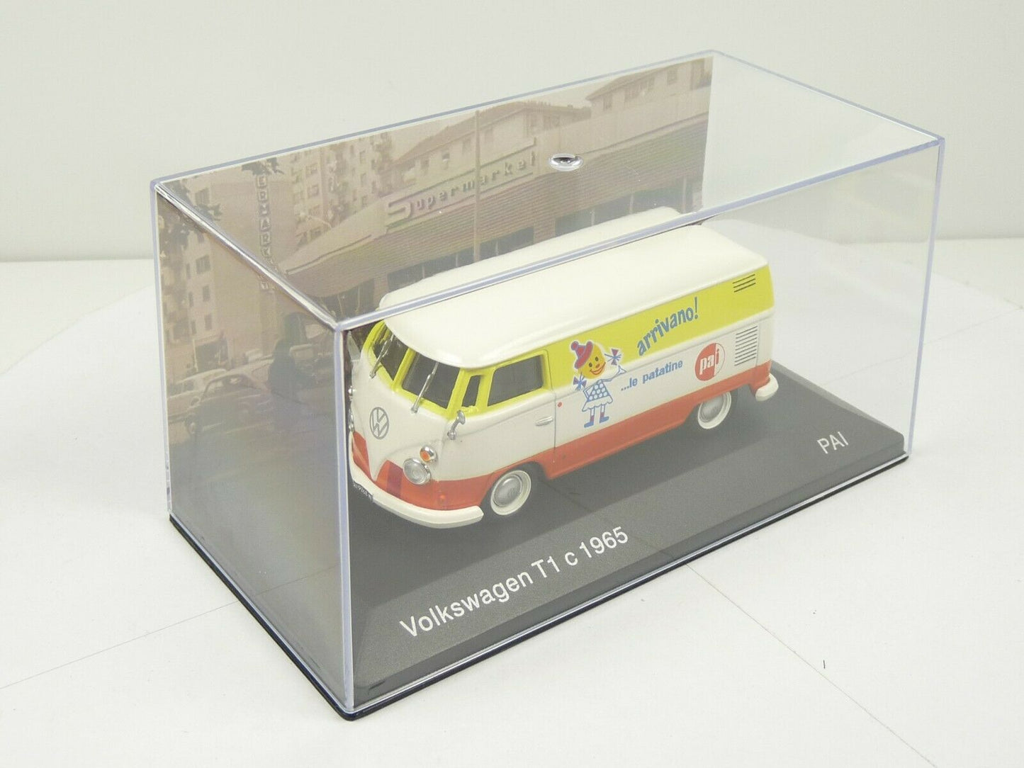 VCE4 1/43 IXO Commerciale Epoque : Volkswagen Kombi T1 c 1965 PAI