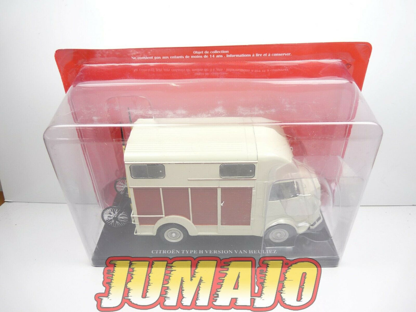 Lot 2 CVQ2+3 Voiture 1/24 HACHETTE CITROËN : ID19, Type H HY van chevaux Heuliez