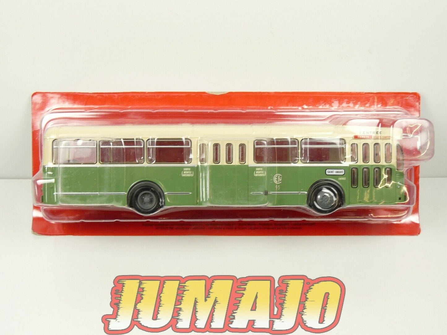 BUS67 Bus 1/43 IXO Hachette BROSSEL BL55 Valenciennes 84 St Amand France 1966