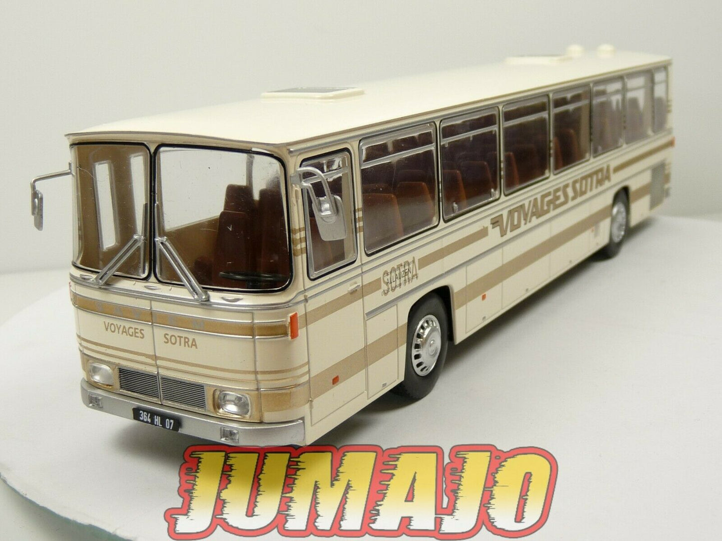 SUB103 Bus 1/43 IXO Hachette SAVIEM E7 L 75 Voyages Sotra 1970 Canada