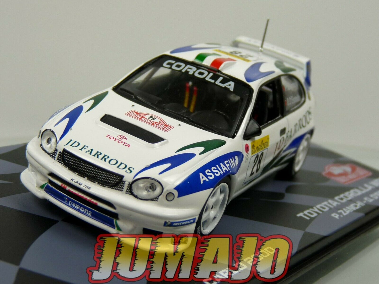 RMIT41 1/43 IXO Rallye Monte Carlo : TOYOTA Corolla WRC 2000 #28 P.Zanchi