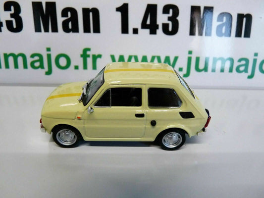 PL192 Voiture 1/43 IXO IST DeAgostini POLOGNE : FIAT 126 auto ecole NAUKA JAZDY