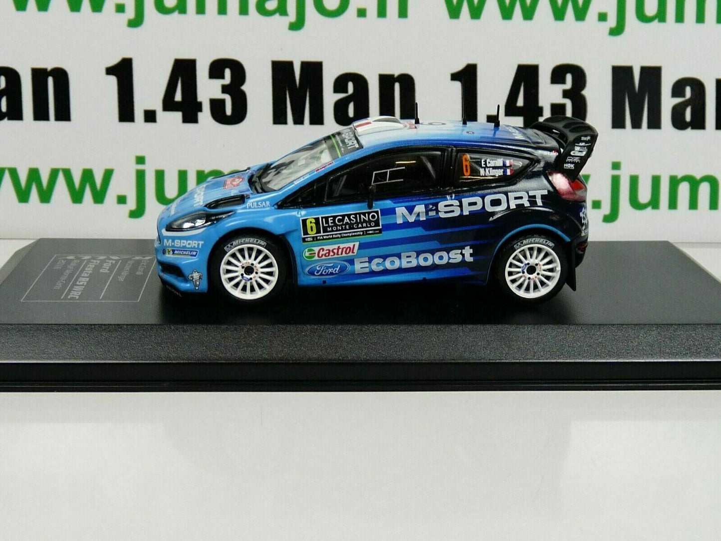 RD5 1/43 IXO Direkt Rallye : FORD FIESTA RS WRC Monte Carlo 2016 E.CAMILLI
