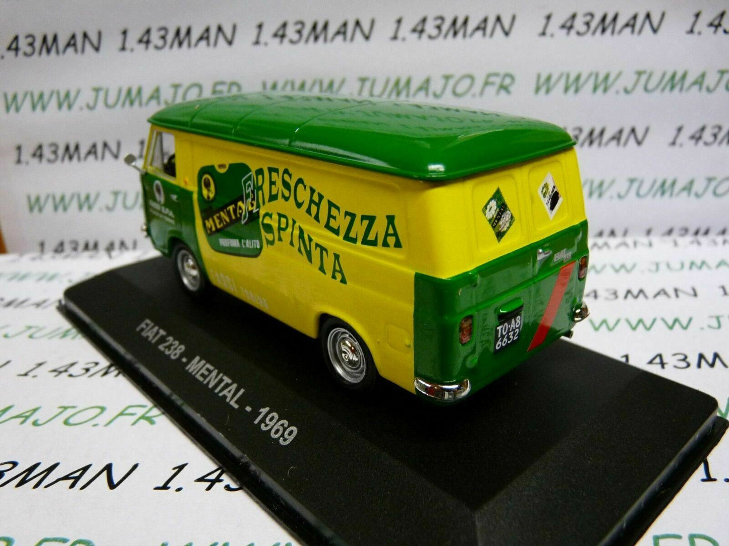 PIT58 1/43 IXO Véhicules d'époque ITALIE : FIAT 238 Mental 1969