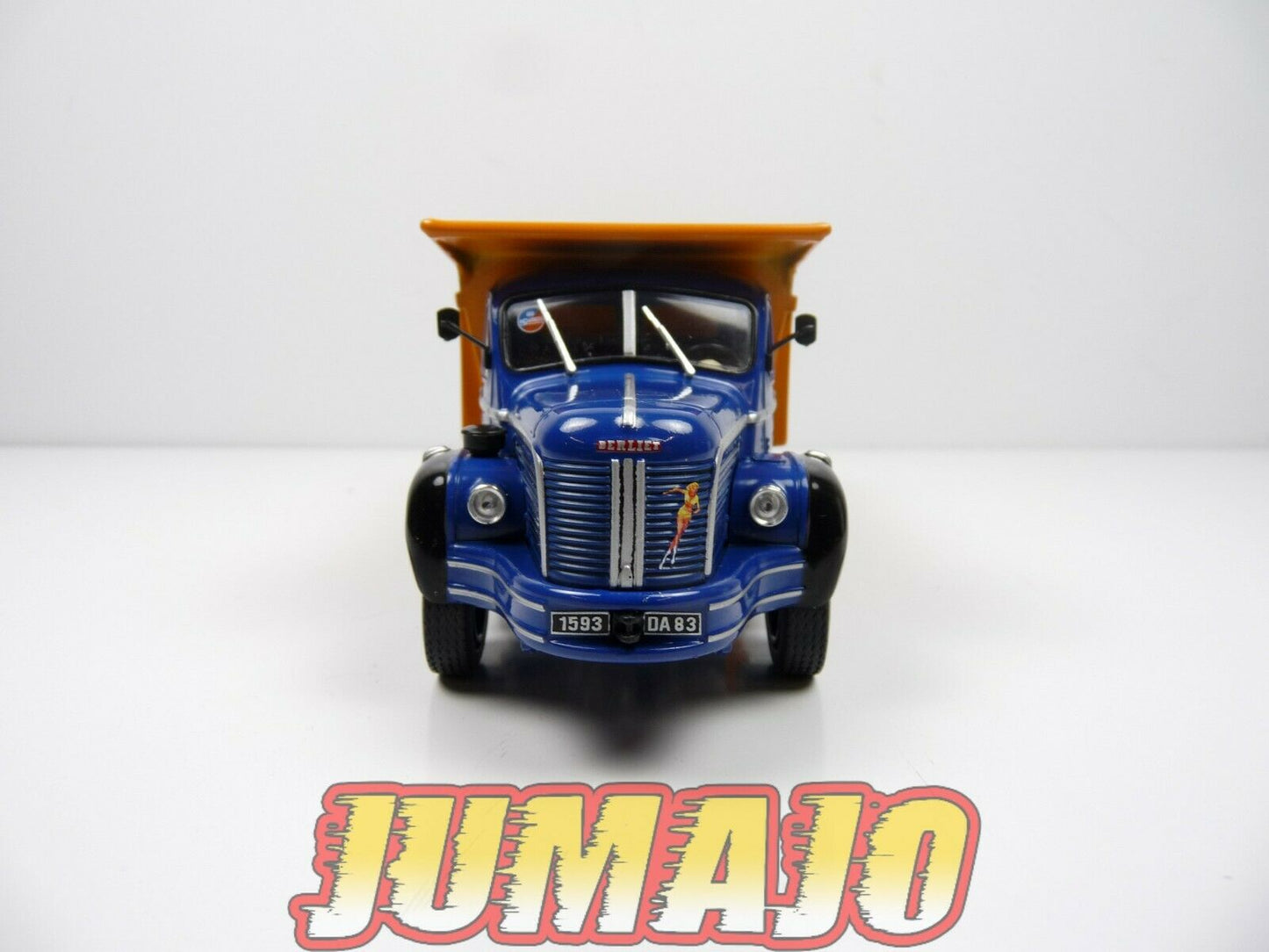 BER1 CAMIONS 1/43 Hachette IXO BERLIET GLM benne chantier