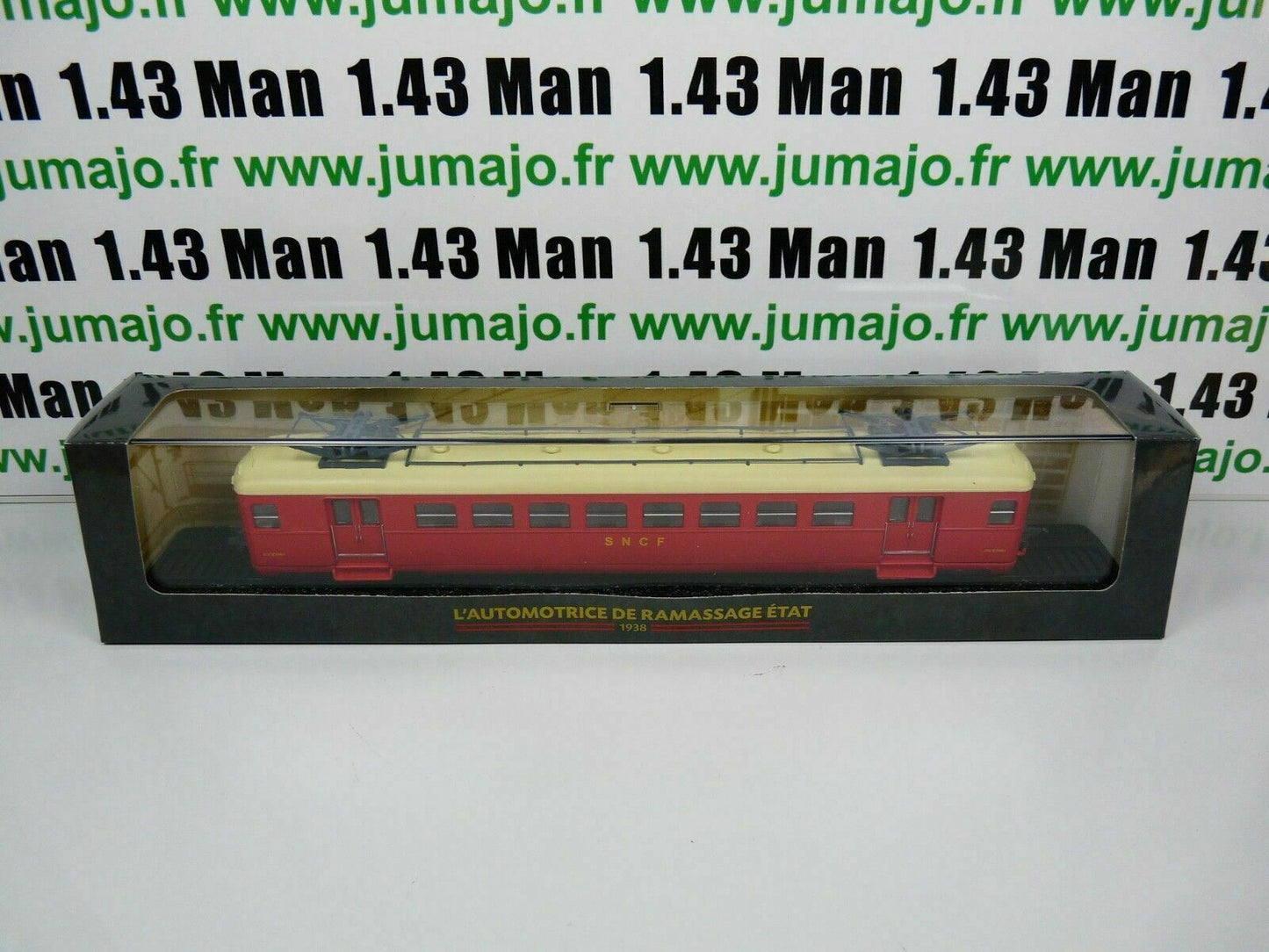 AM2 Automotrices train SNCF 1/87 HO : ramassage d'état 1938 ZCE 23801