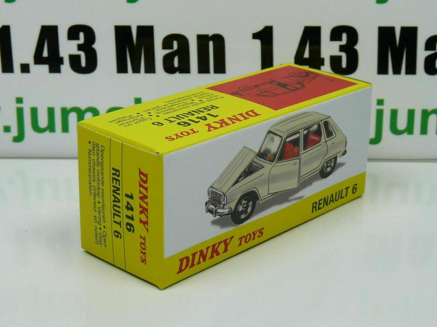 DT104 Voiture 1/43 réédition DINKY TOYS Atlas : RENAULT 6 Spain 1416