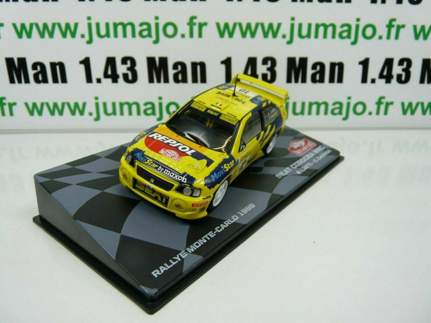 RMIT24 1/43 IXO Rallye Monte Carlo : SEAT Cordoba WRC 1999 #10 P.Liatti
