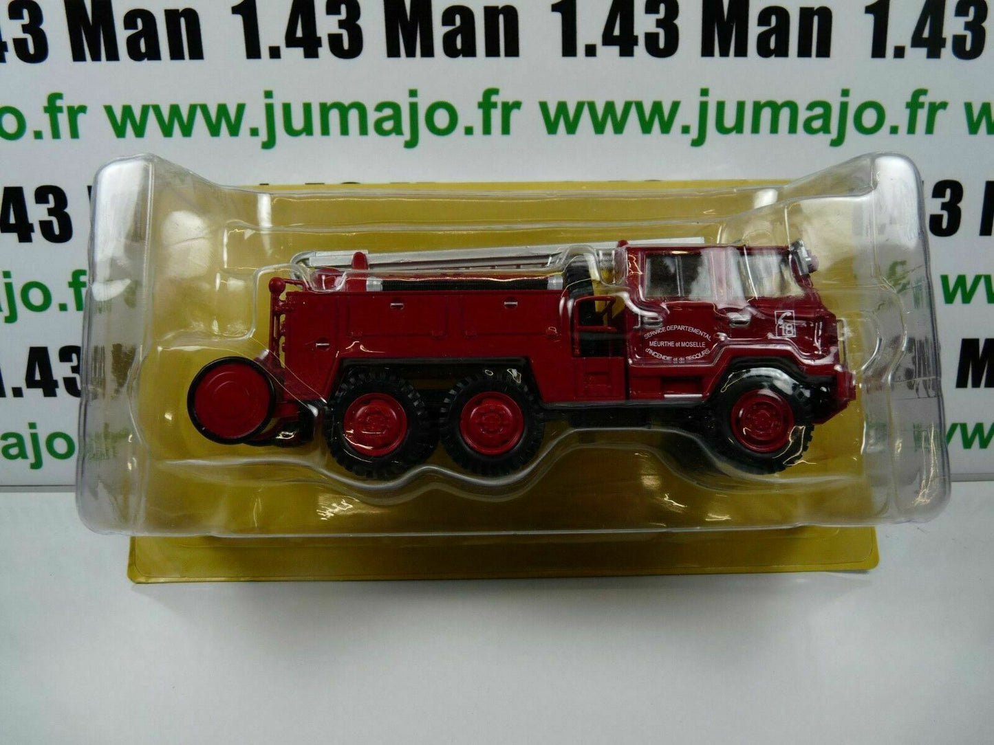 CPF3 Camion 1/43 Hachette IXO Pompiers : BERLIET FF 6X6