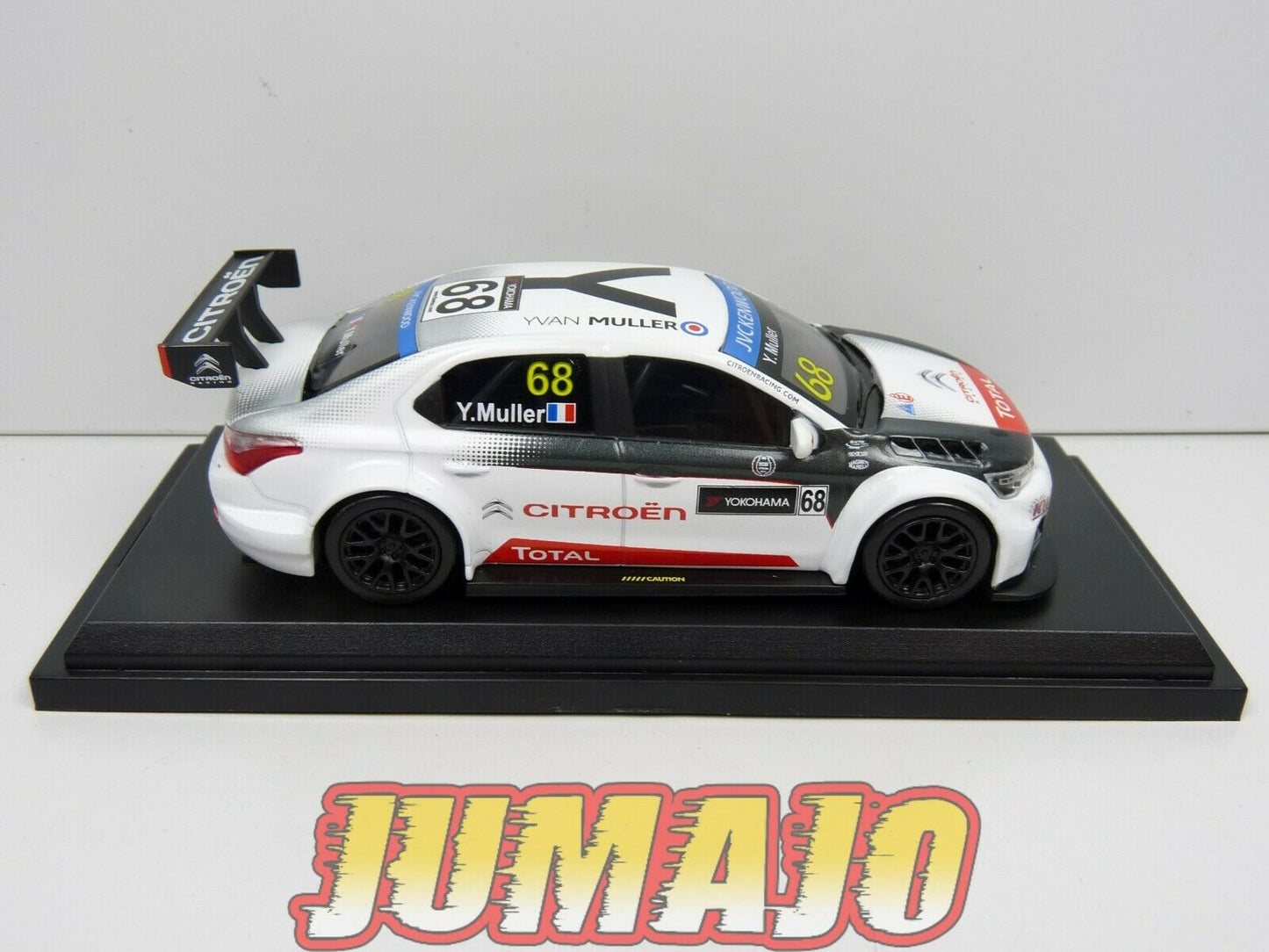 RLY29 VOITURE 1/43 NOREV Rallye : CITROEN C-Elysée WTCC Y Muller