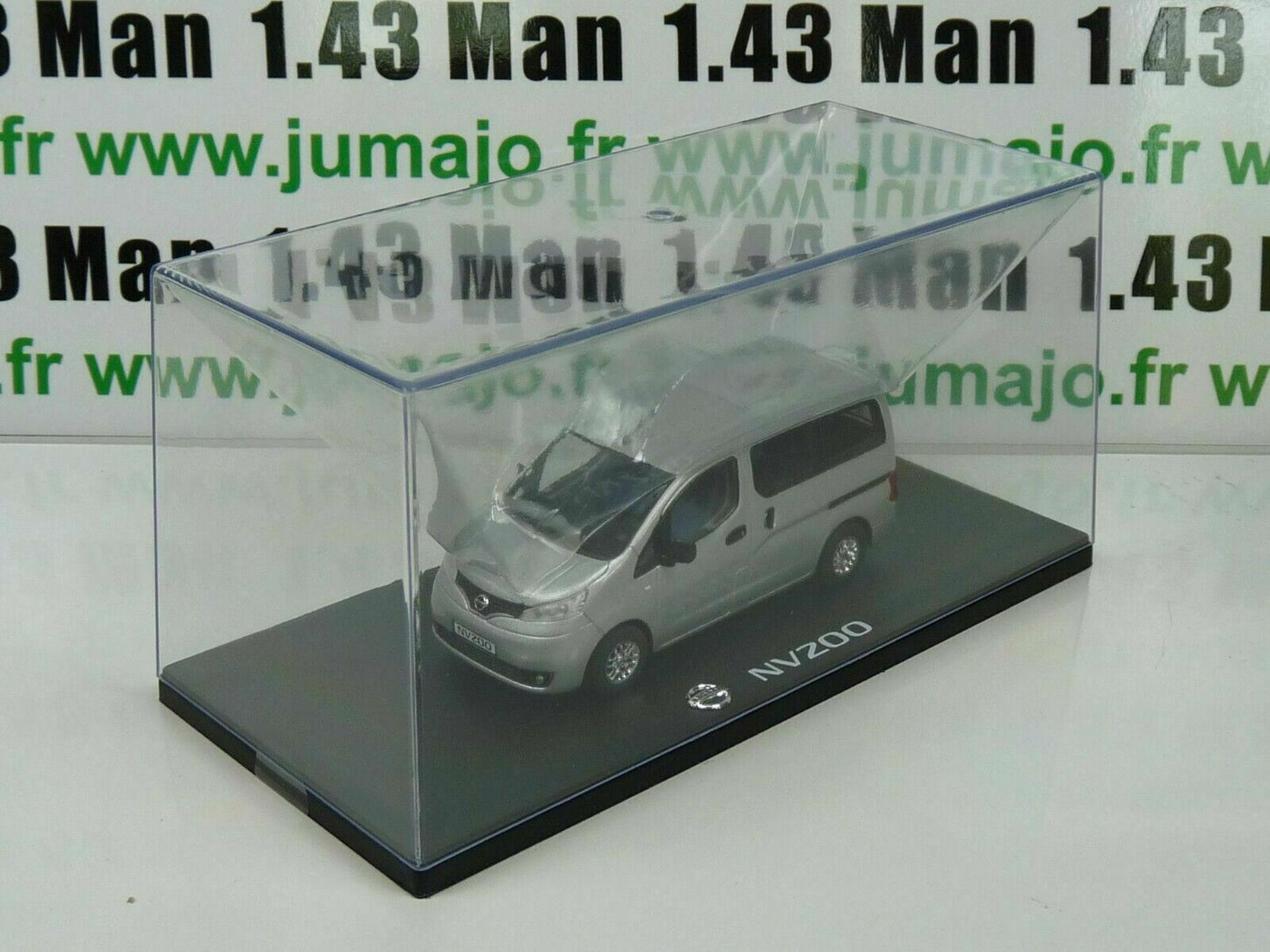 NI4 VOITURE 1/43 ELIGOR : NISSAN NV200 Combi silver fourgonnette