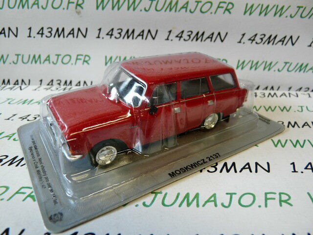 PL57 Voiture 1/43 IXO IST DeAgostini POLOGNE : MOSKVITCH 2137