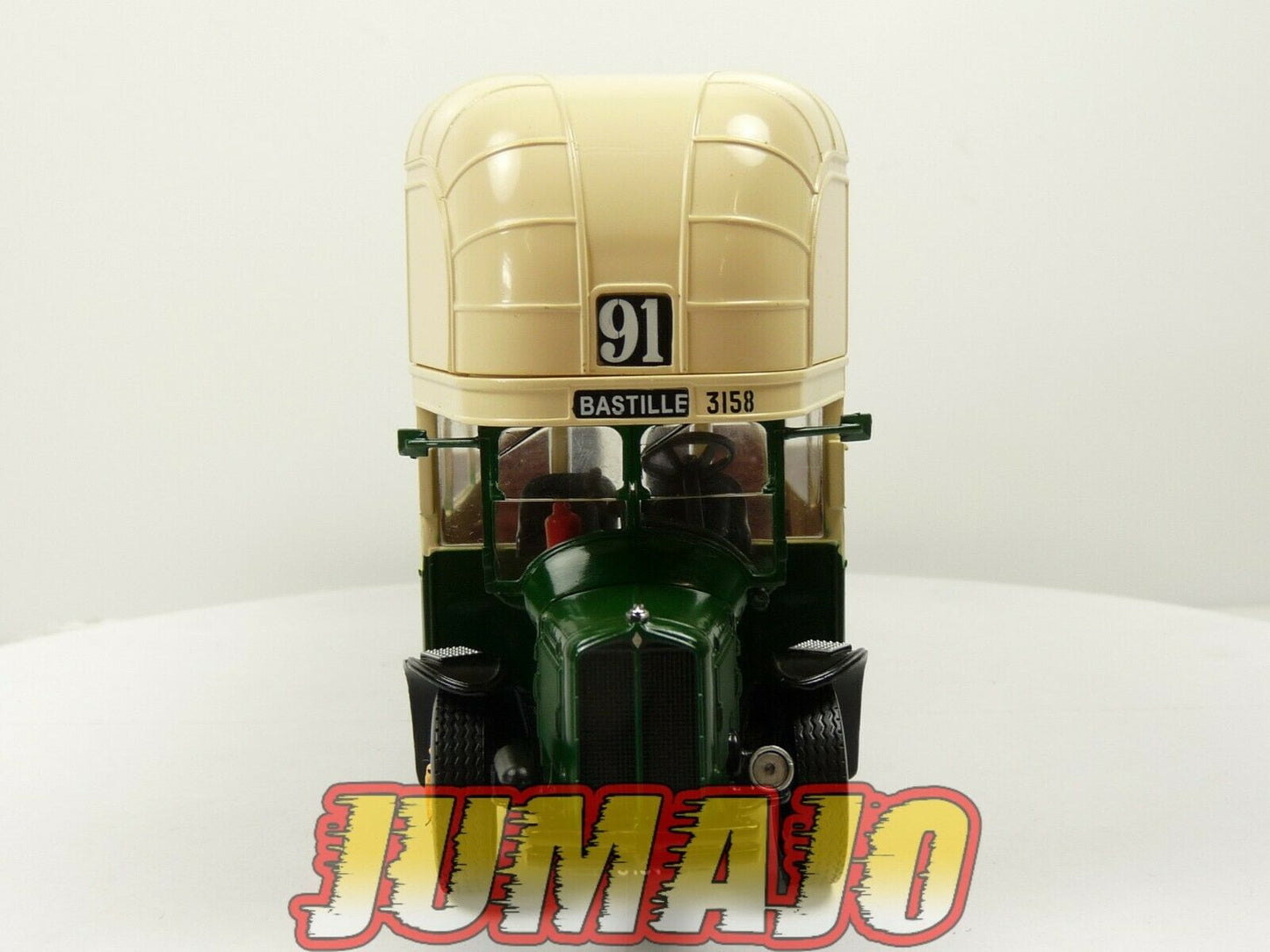 BUS70 Bus 1/43 IXO Hachette RENAULT TN4F (a gas) 105 Ligne 91 1940 France