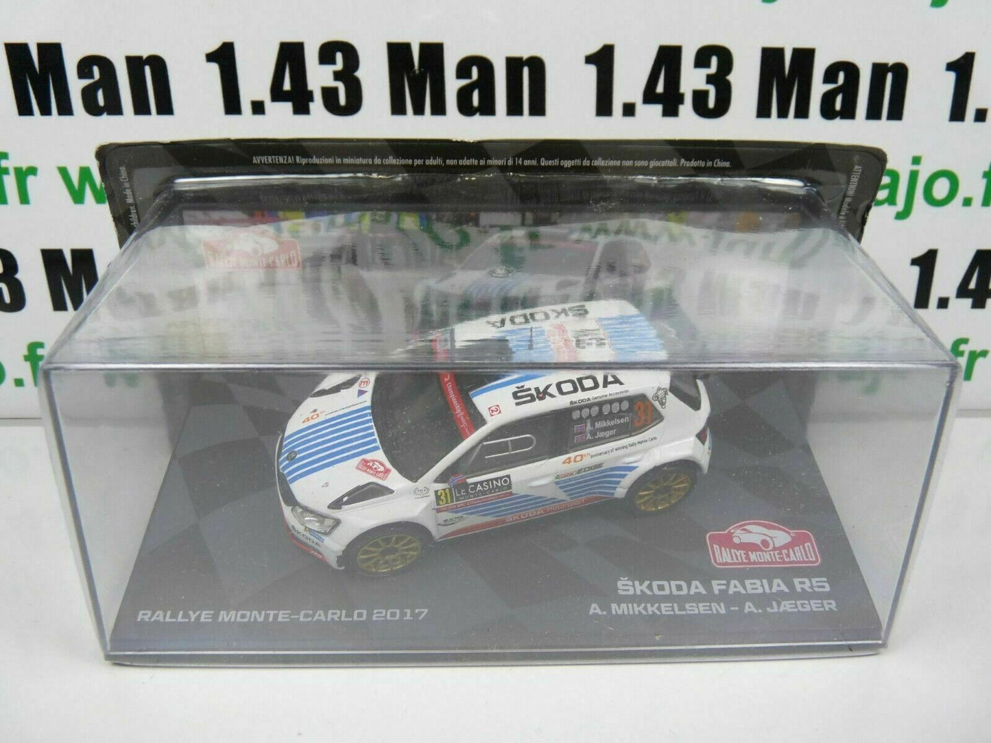 RMIT18 1/43 IXO Rallye Monte Carlo : VOLKSWAGEN Polo R WRC 2014 #2 J-M.Latvala