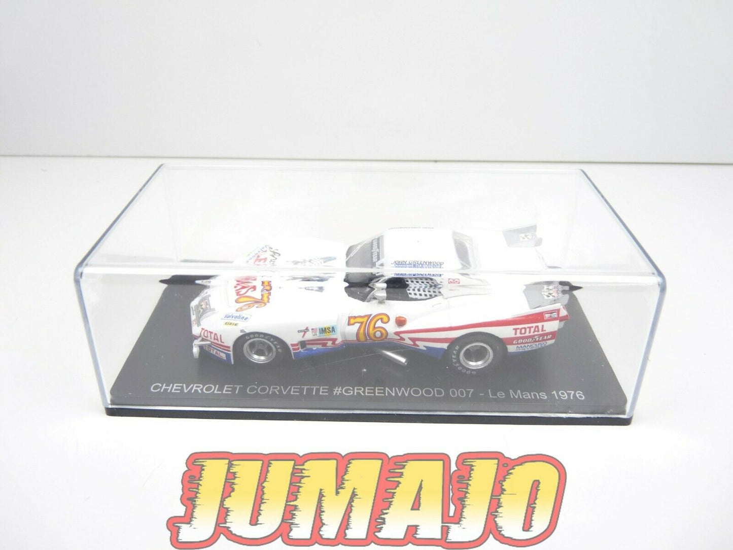 24H78 1/43 HACHETTE SPARK 24 Heures Le Mans CHEVROLET Corvette 1976 Darniche #76