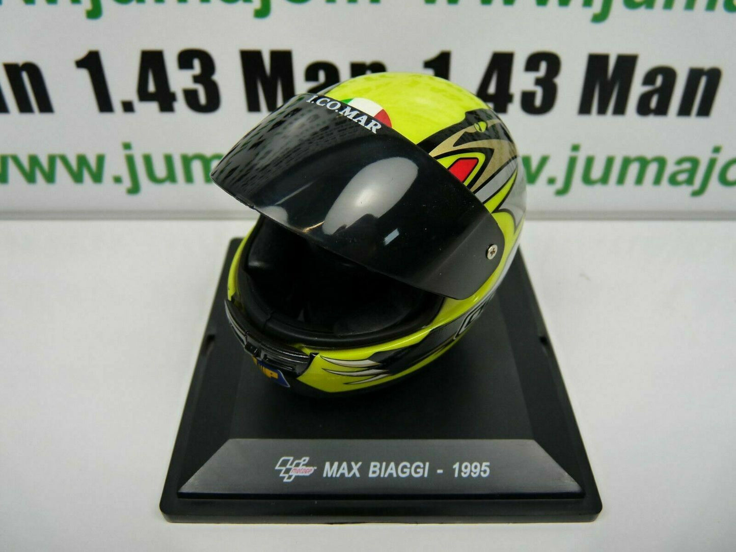 CM7 CASQUES MOTO GP 1/5  : MAX BIAGGI 1995