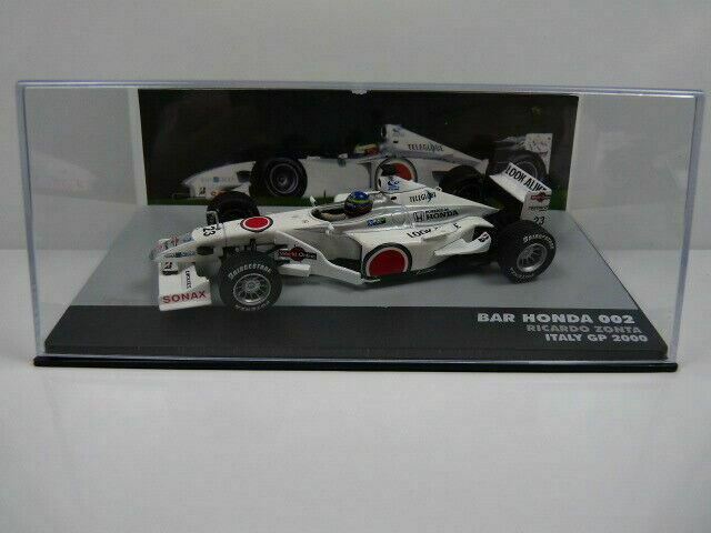 FOR18 eaglemoss 1/43 F1 BRESIL Formule 1 BAR HONDA 002 R.Zonta Italy 2000