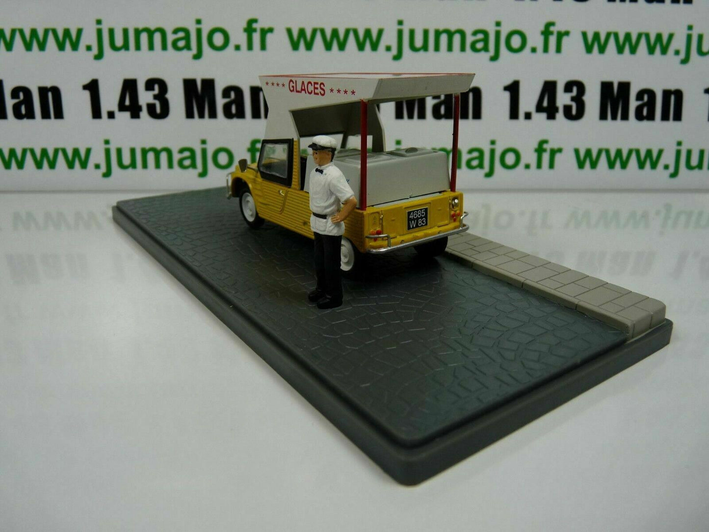 PU2 Voiture 1/43 ELIGOR Petits Utilitaires CITROEN Méhari Marchand de glaces