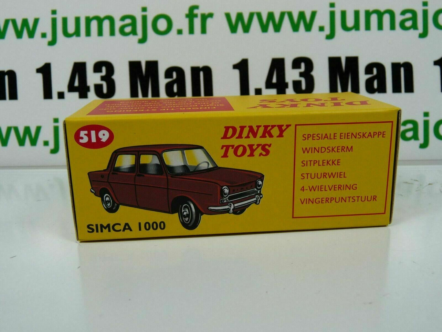 DT256 Voiture 1/43 réédition DINKY TOYS DeAgostini : SIMCA 1000 519
