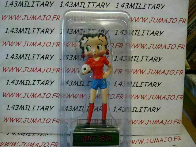 BB4 figurine Betty boop resine en blister MIB 12 cm environ : Foot Espagne